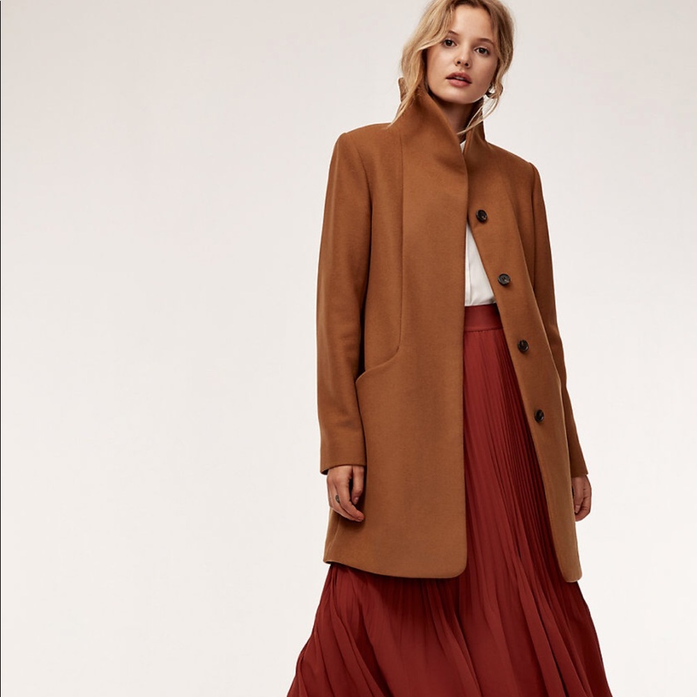 Wilfred Camel Brown Coat